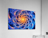 Vortex Dance of the Cosmos Acrylic Print