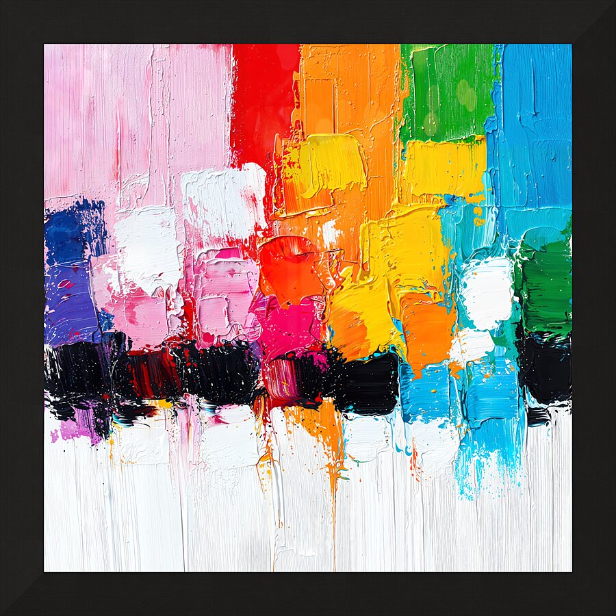 Emotion Through Color Picture Frame print