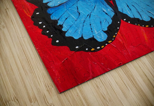 Blue Morpho Butterfly Adrian500 puzzle