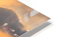 Sunset over the Bridge HD Metal print