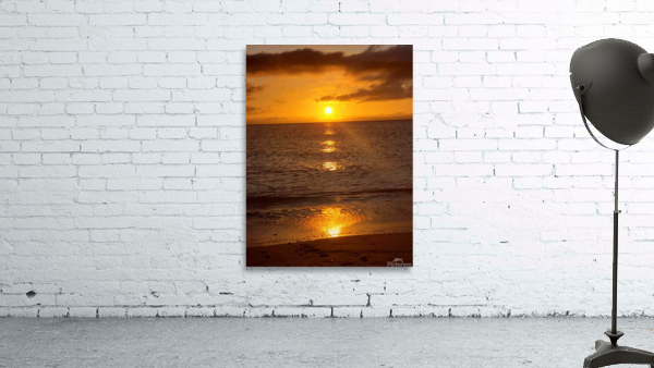 Sunset On Horizon Wall Preview