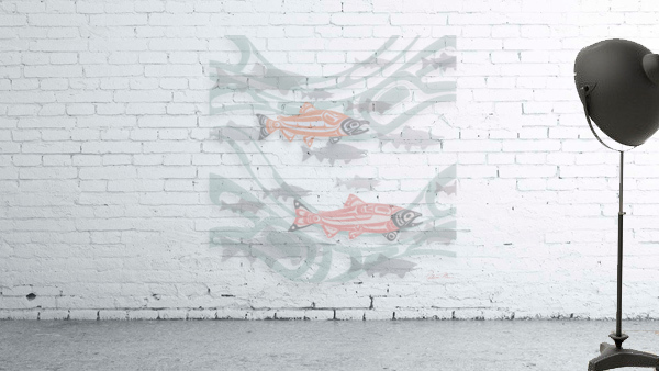 Almost There Salmon II Wall Preview