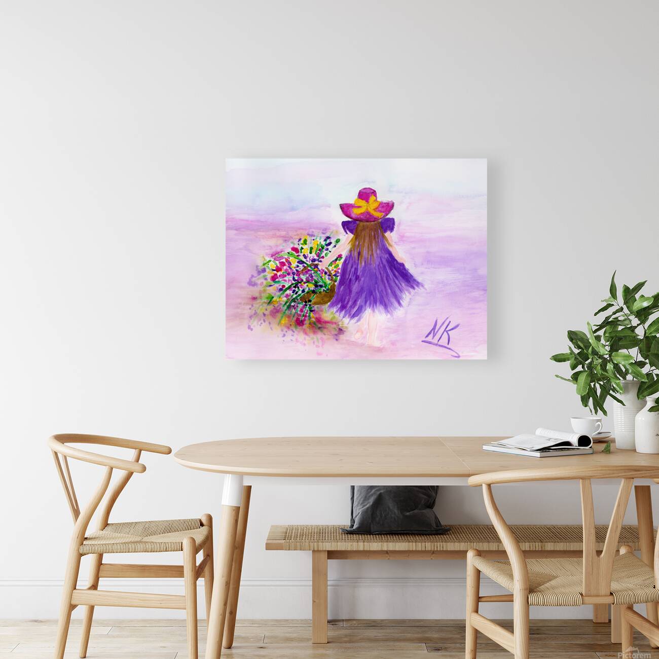 Lavander Fields Reproduction