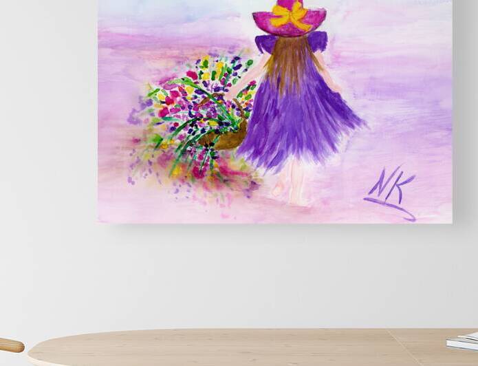 Lavander Fields by Nadia Kronfli