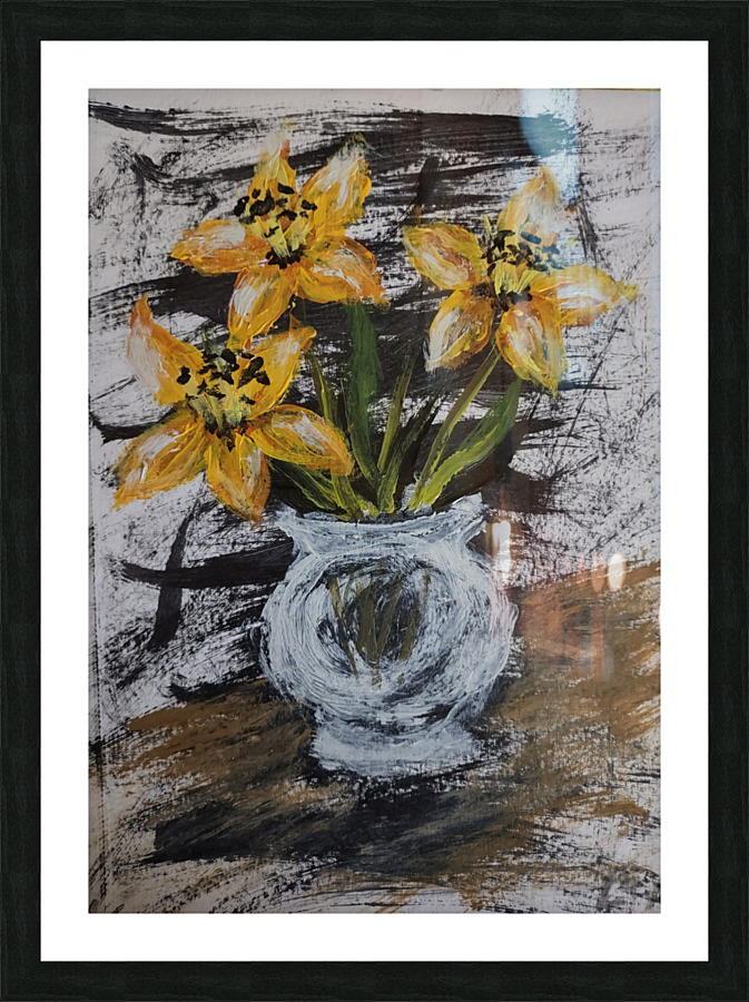Lilies Picture Frame print
