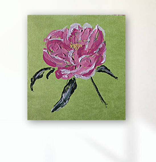Pink Rose Reproduction
