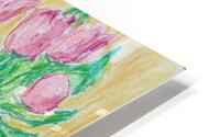 pink tulips HD Metal print