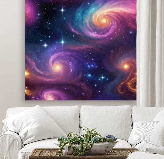 Galactic Beauty: A Cosmic Journey by Aissa Djadi