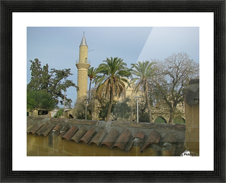 Old mosque in Cyprus Picture Frame print