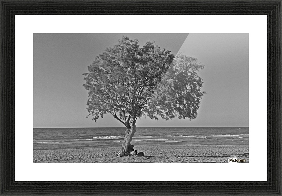 Mediterranean atmosphere Picture Frame print