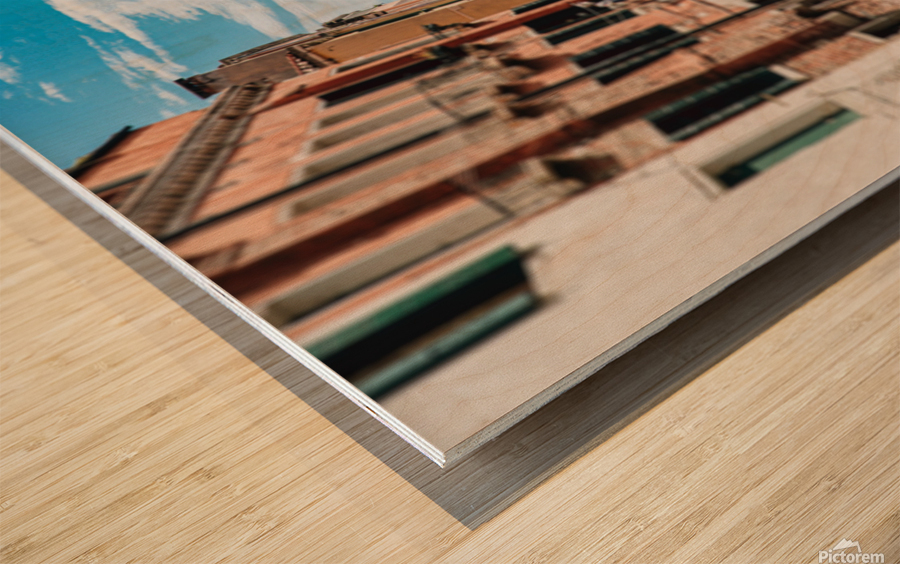 Somewhere in Venice Wood print