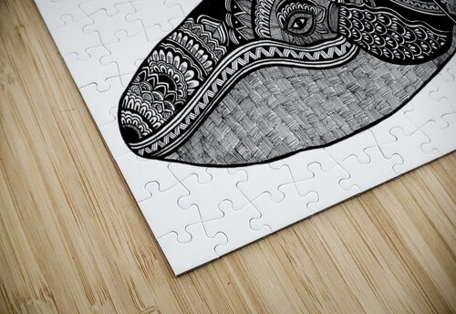 The Whale Mandalove by Florence puzzle