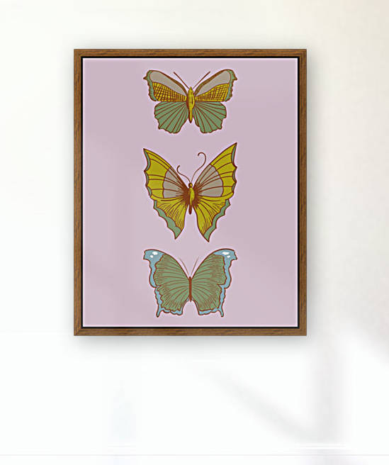 Vintage Style Butterflies by Annie Caropresi