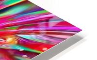 Psychedelic Leaf HD Metal print