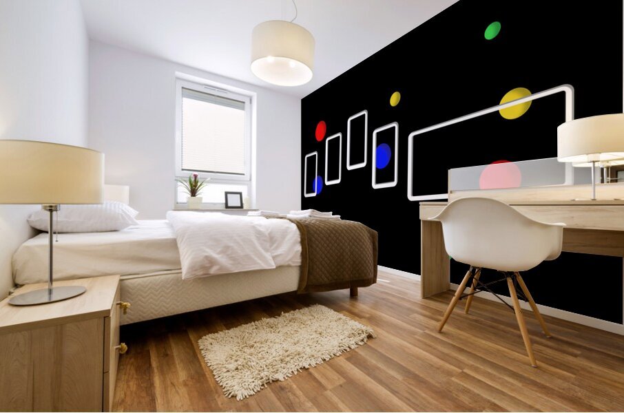 it is clear now Mural print