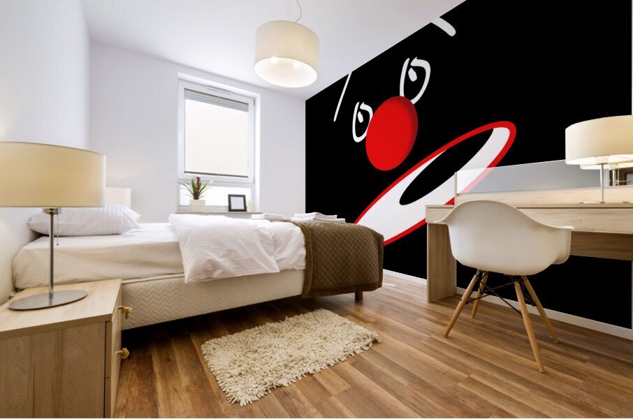 SNoot -  A Clown ...Me Mural print