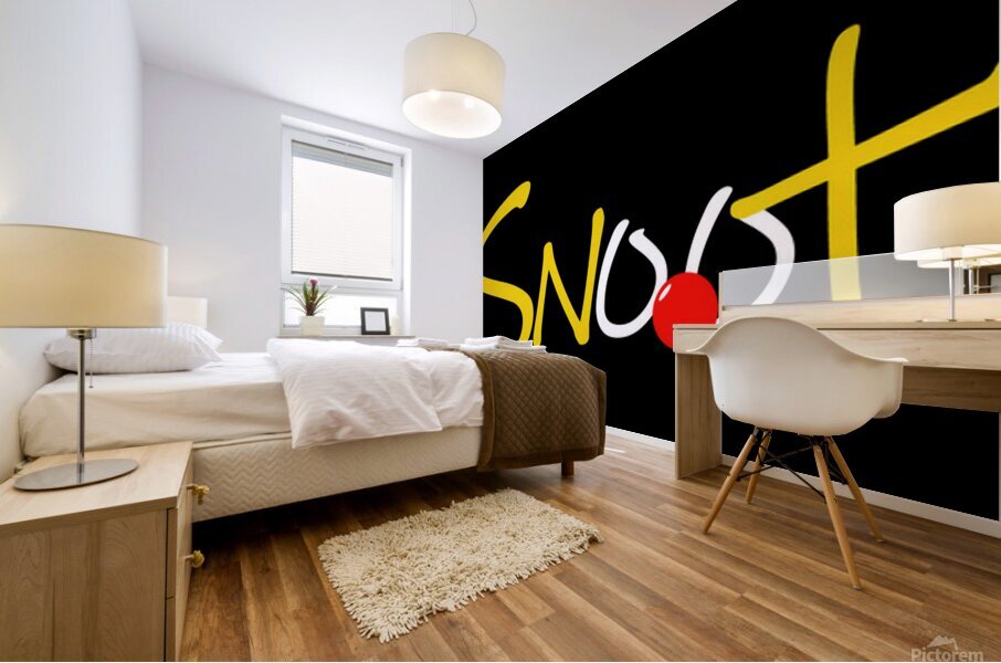 SNoot Logo Mural print