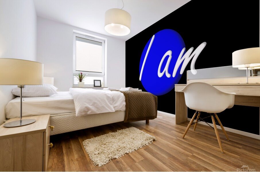 I am - more Mural print