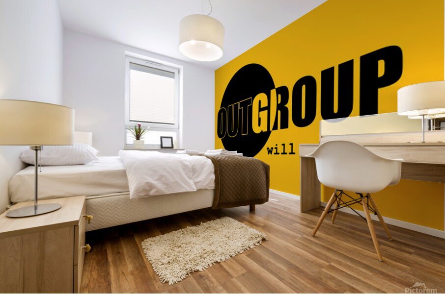 OUTGROUP - Will Rise Up Mural print