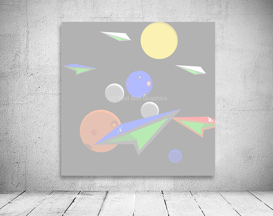Busy Space Wall Preview
