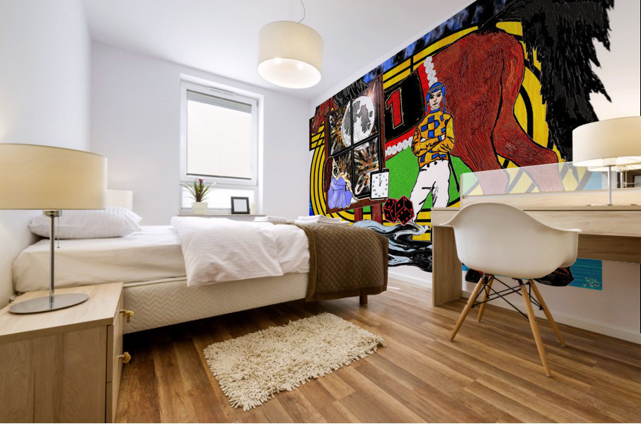 Going for the One Mural print
