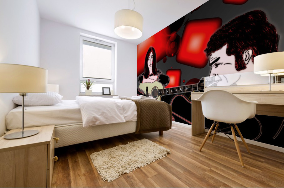 Refrain Mural print