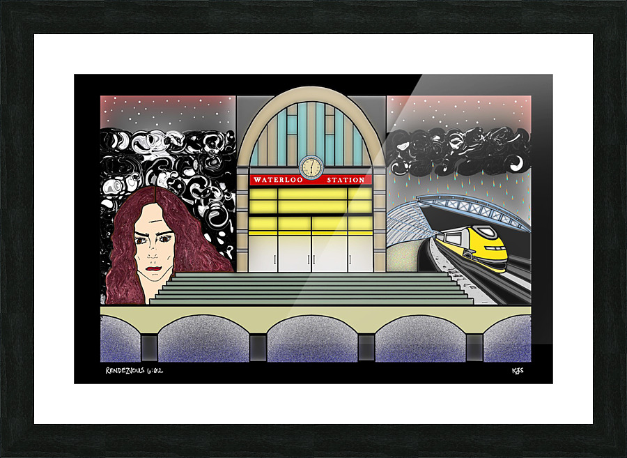 Rendezvous 602 Picture Frame print