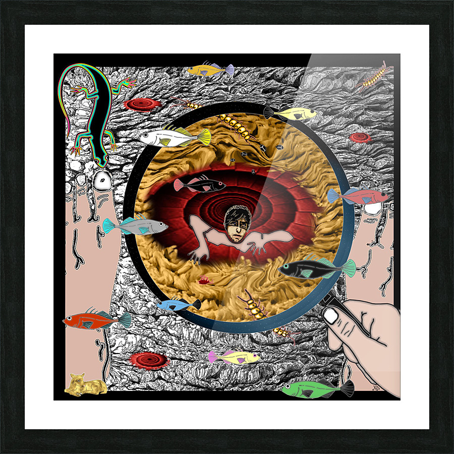 Carpet Crawlers Picture Frame print