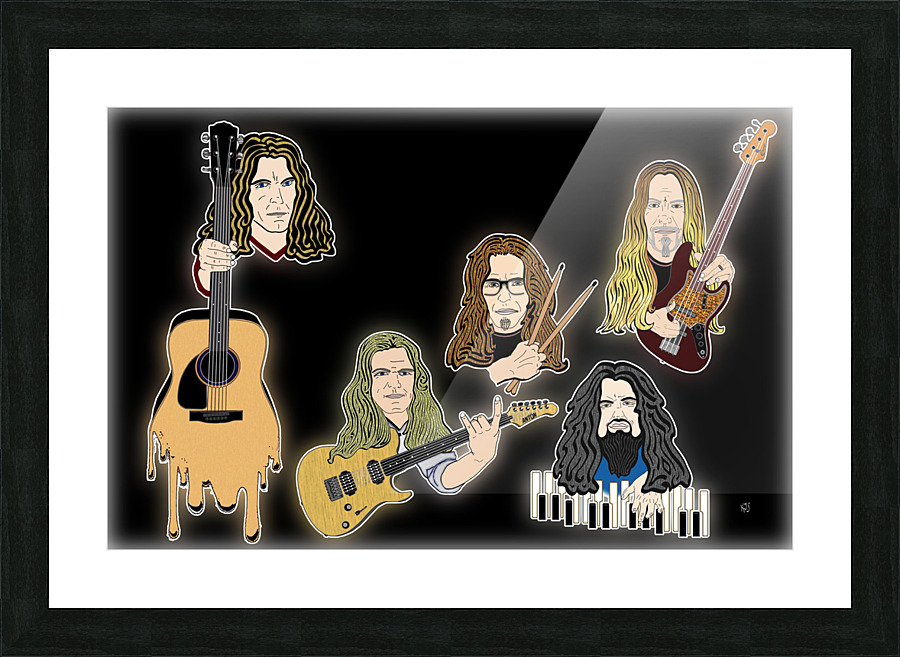 HFMC   Mock Up 3 Picture Frame print