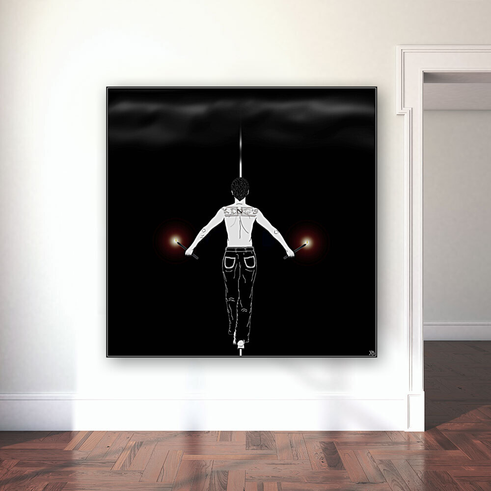 Black the Sky Reproduction