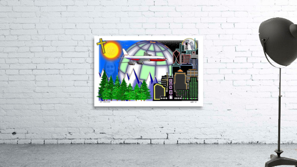 Jet Airliner Wall Preview