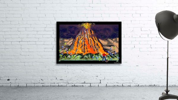 Dance on a Volcano Wall Preview