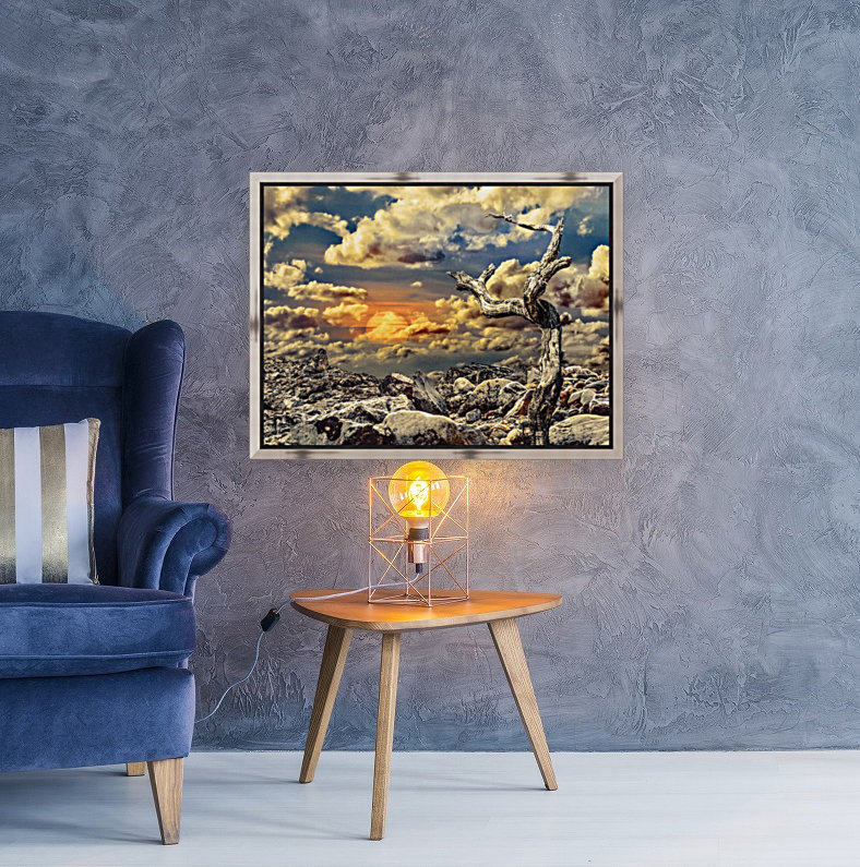 Fantasy Lanscape Scene Reproduction