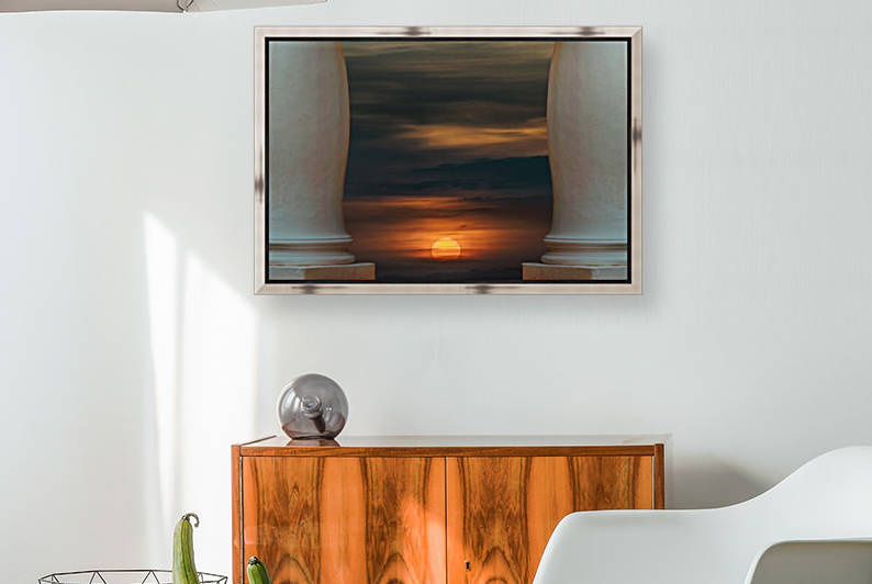 Peaceful Sunset Scene Viewpoint by Daniel Ferreia Leites Ciccarino
