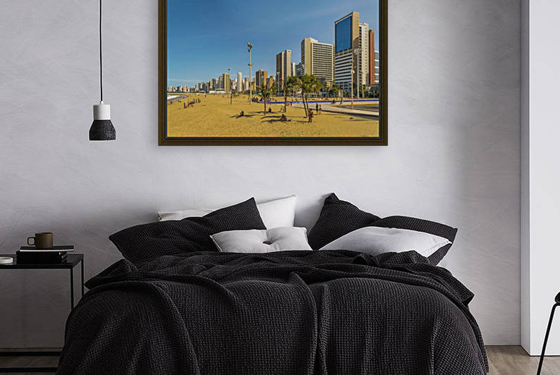 Beach and Buildings of Fortaleza Brazil1 by Daniel Ferreia Leites Ciccarino