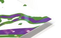 Multicolored Abstract Print HD Metal print