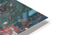 Multicolored Surface Texture Print HD Metal print