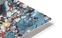 Multicolored Debris Texture Print HD Metal print