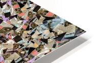 Abstract intricate geometric pattern HD Metal print