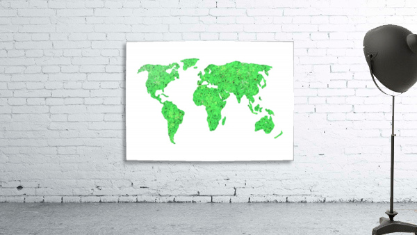 Environment Concept World Map Illustration Wall Preview