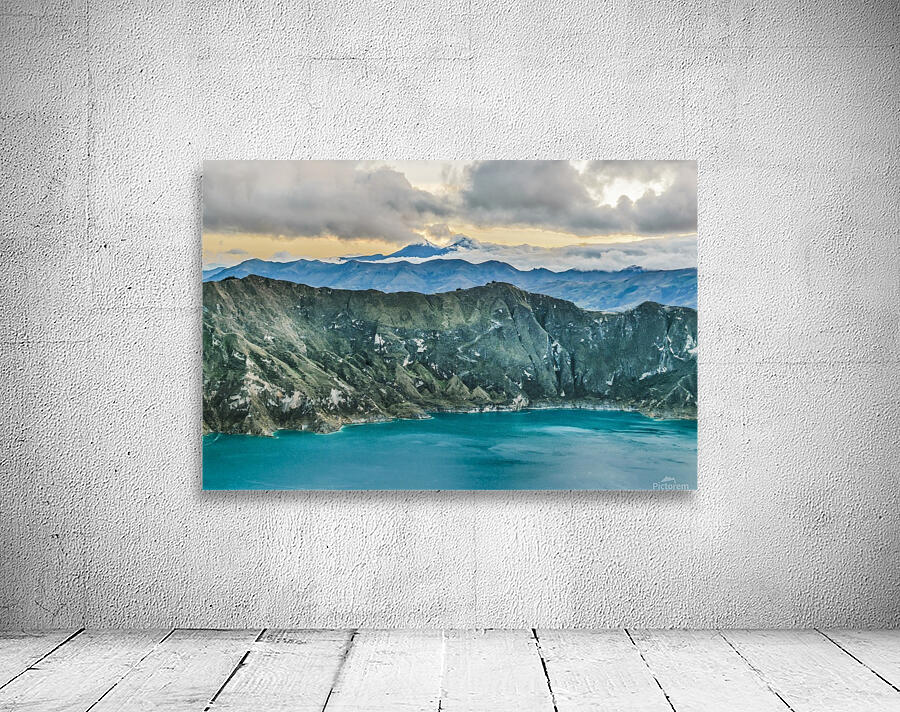 Quilotoa Lake, Latacunga   Ecuador Wall Preview