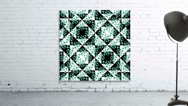 Ditsy Check Geometric Print Pattern Wall Preview