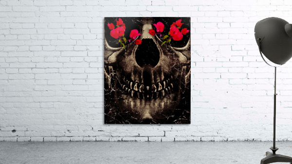 Death and Flowers Wall Preview