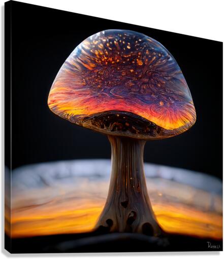 Mushroom Galaxy Canvas Print