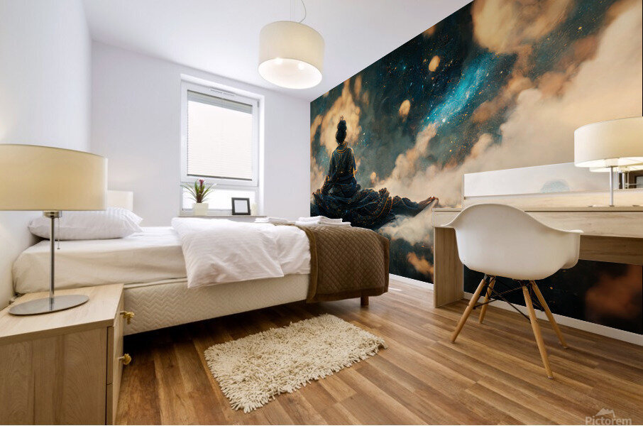 Creating Space Mural print
