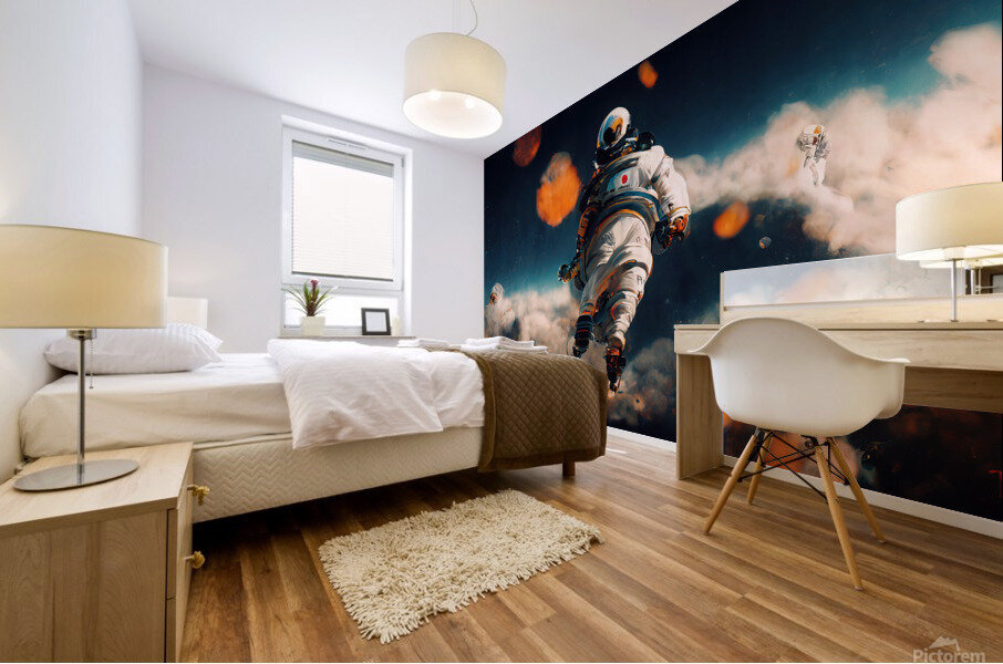 Too High Three Mural print