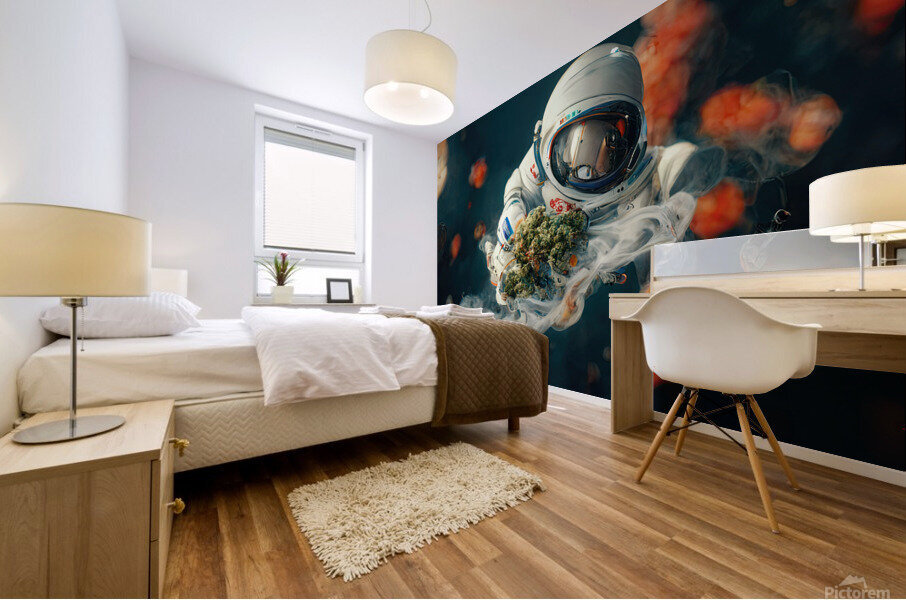 Too High Mural print