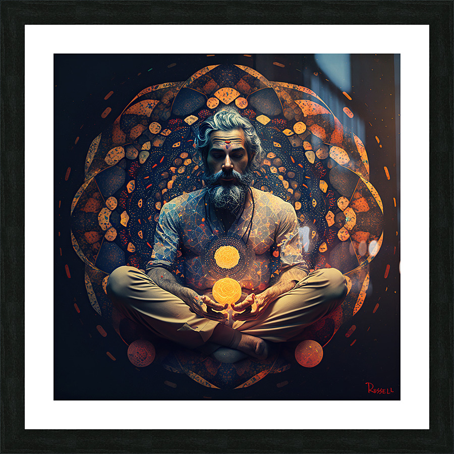 Inner Worlds Picture Frame print