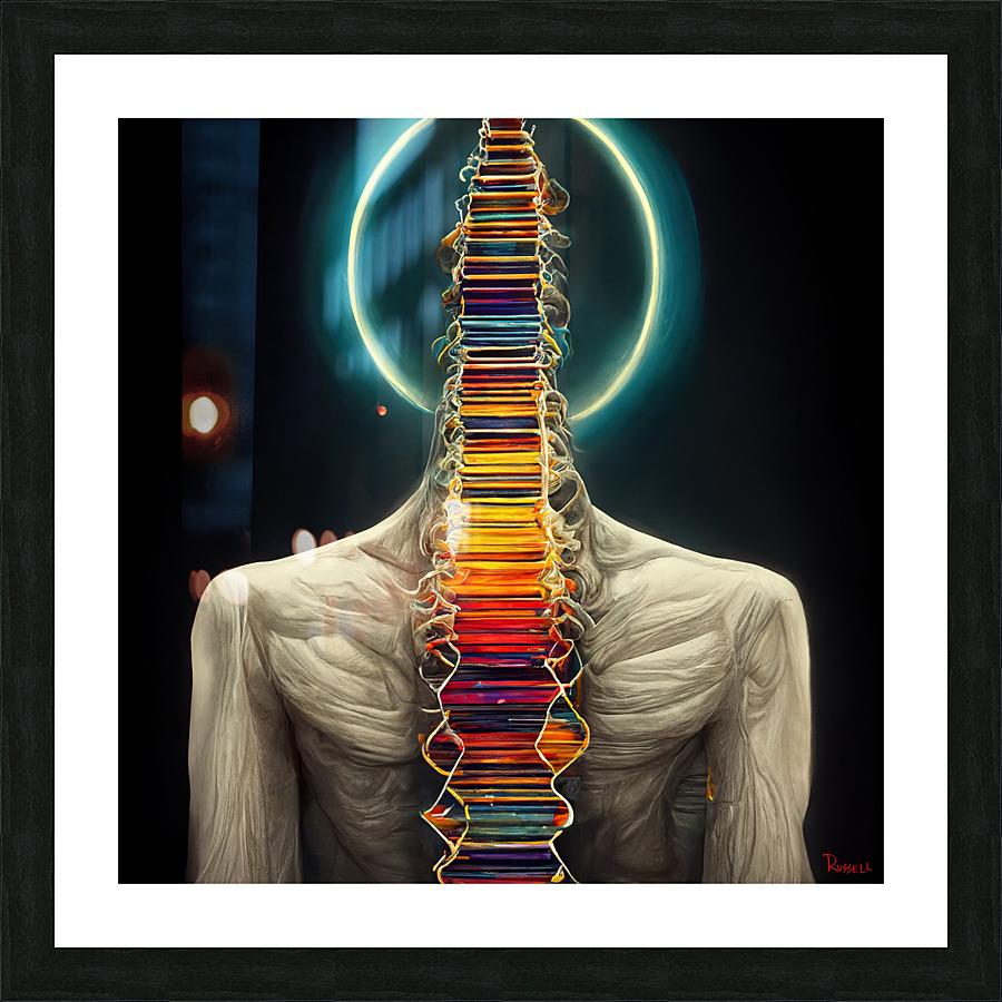 Jacob s Ladder Picture Frame print