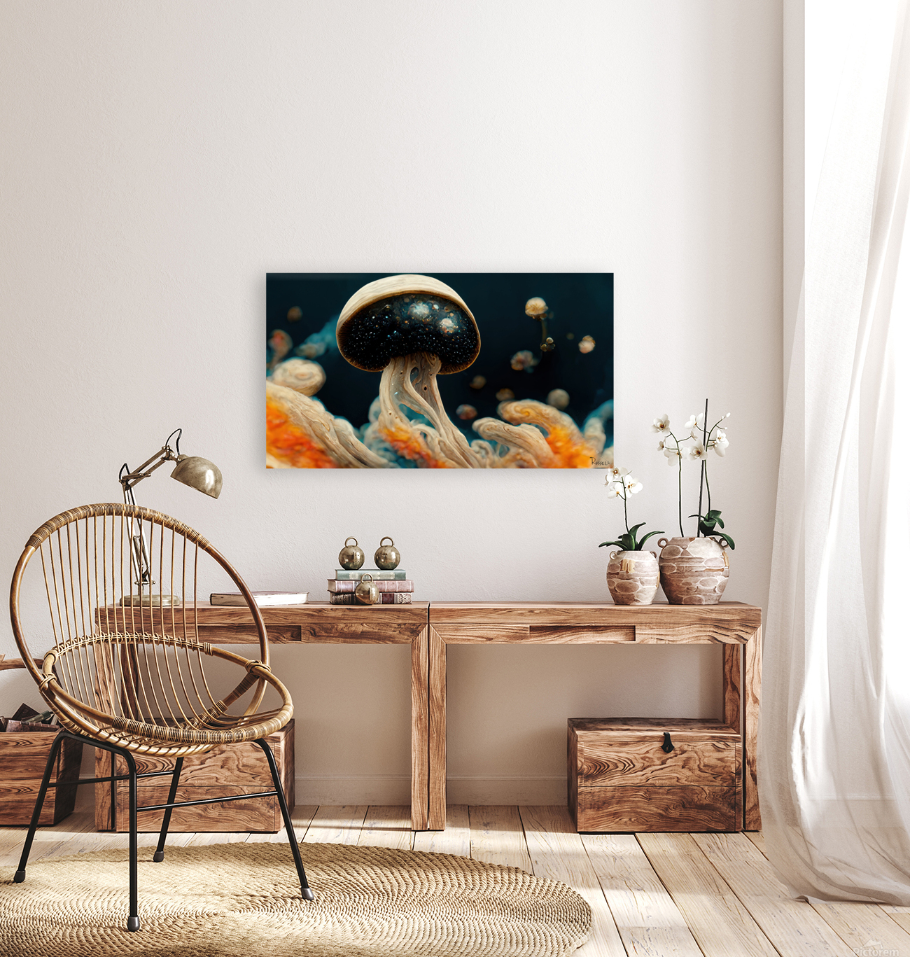 Mushroom Nebula Reproduction